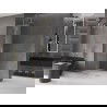 Mexen Velar L плъзгаща се душ стена Walk-in 90 x 200 cm, прозрачно 8 mm, злато - 871-090-003-03-50