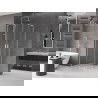 Mexen Velar L Duo плъзгаща душ кабина 80 x 80 cm, прозрачна, хром - 871-080-080-02-03-01