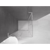 Mexen Velar L Дуо плъзгаща се душ кабина 80 x 80 см, прозрачна, хром - 871-080-080-02-03-01