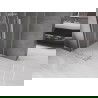 Mexen Velar L Duo плъзгаща се душ кабина 80 x 80 cm, прозрачна, четкан никел - 871-080-080-02-03-97