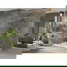 Mexen Omega душ кабина с плъзгане 100 x 70 см, прозрачна, златна + подложка Flat - 825-100-070-50-00-4010