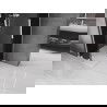 Mexen Velar L Duo плъзгаща се душ кабина 80 x 80 см, графит, бяла - 871-080-080-02-43-20