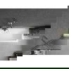 Mexen Next параван за вана 1-крили 50 x 150 см, райета, хром - 895-050-000-00-09-01