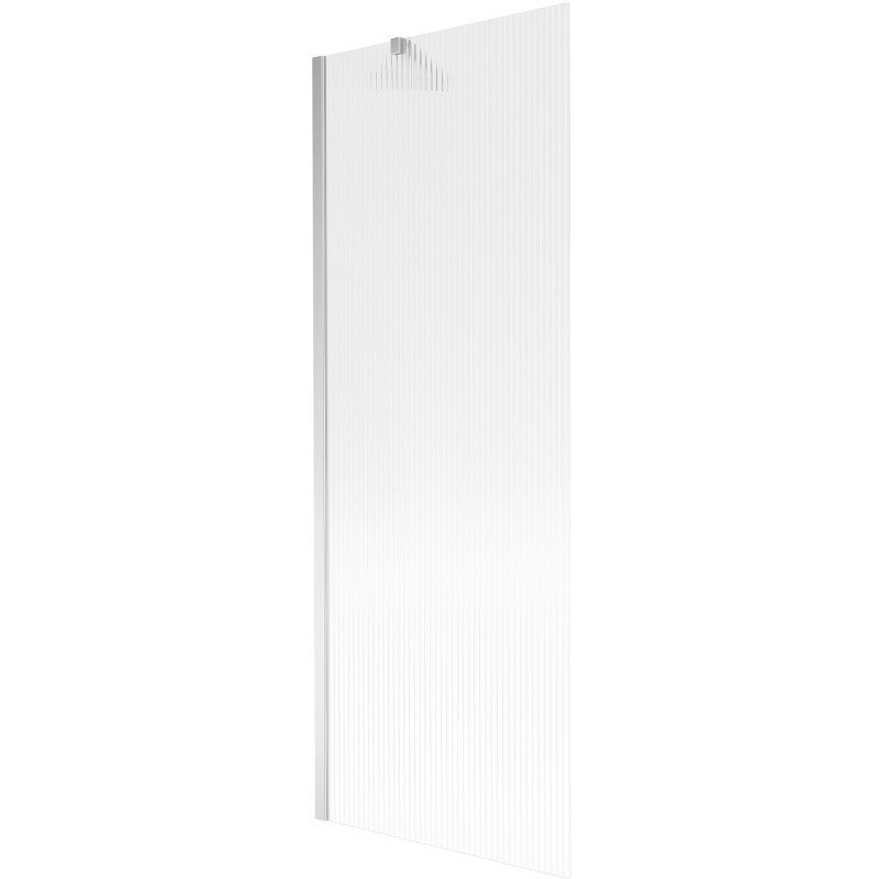 Mexen Next параван за вана, еднокрилен 70 x 150 см, набразден, хром - 895-070-000-00-09-01