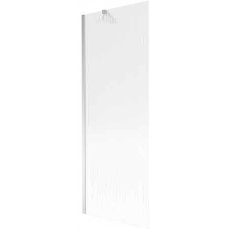 Mexen Next параван за вана, еднокрилен 70 x 150 см, набразден, хром - 895-070-000-00-09-01