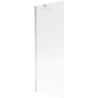 Mexen Next параван за вана, еднокрилен 70 x 150 см, набразден, хром - 895-070-000-00-09-01