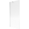 Mexen Next параван за вана 1-крилен 80 x 150 см, ивици, хром - 895-080-000-00-09-01