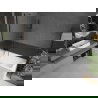 Mexen Next параван за вана, 1-крил, 80 x 150 см, ивици, черен - 895-080-000-00-09-70