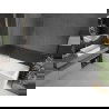 Mexen Next параван за вана 1-крилен 90 x 150 см, райета, хром - 895-090-000-00-09-01