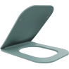 Mexen Teo седалка за тоалетна с плавно затваряне, slim, дуропласт, светло зелено мат - 39840048