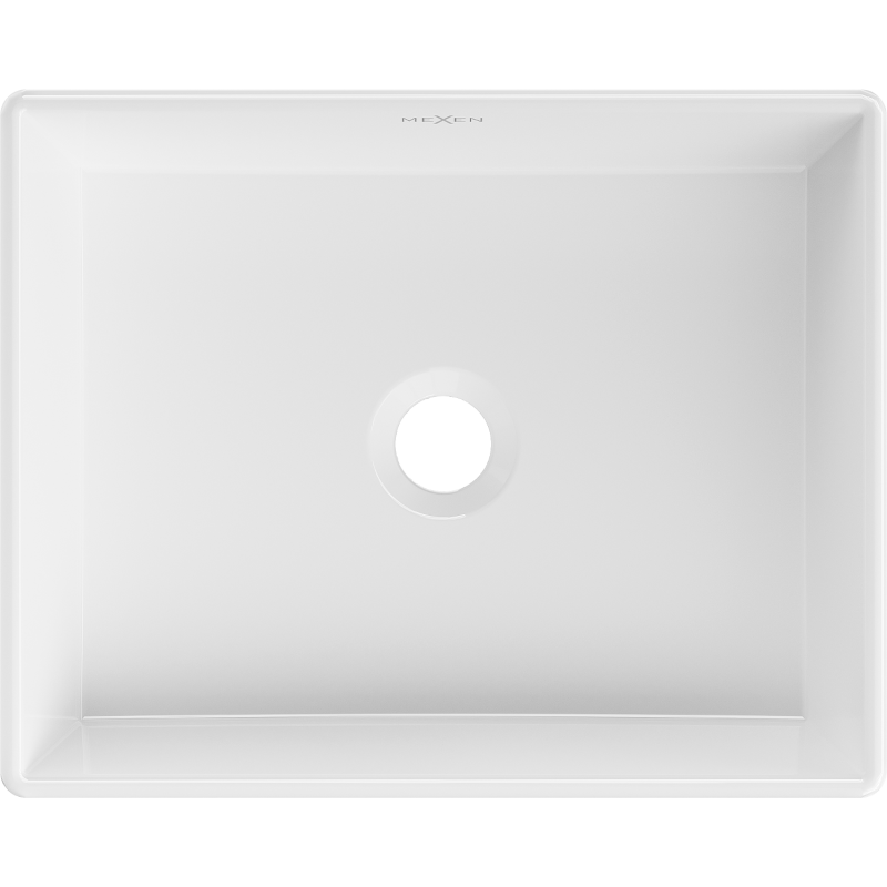 Mexen Goya мивка за монтаж върху плот 40 x 32 см, бяла - 22184000
