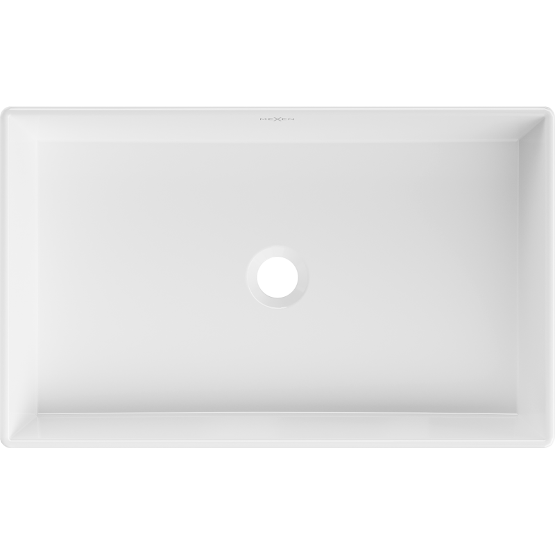 Mexen Goya мивка върху плот 60 x 37 см, бяла - 22186000