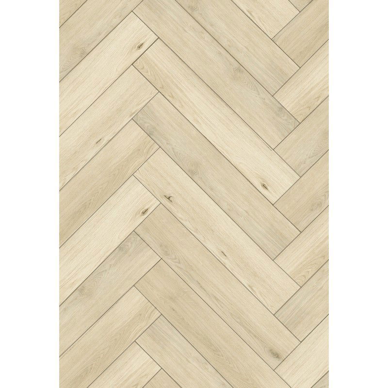 Mexen Calera пробка панели винилови jodełka 635 x 127 mm SPC 6,5 mm, подложка IPEX 1,5 mm, 4 V-Fuga, Dąb - F1168-S