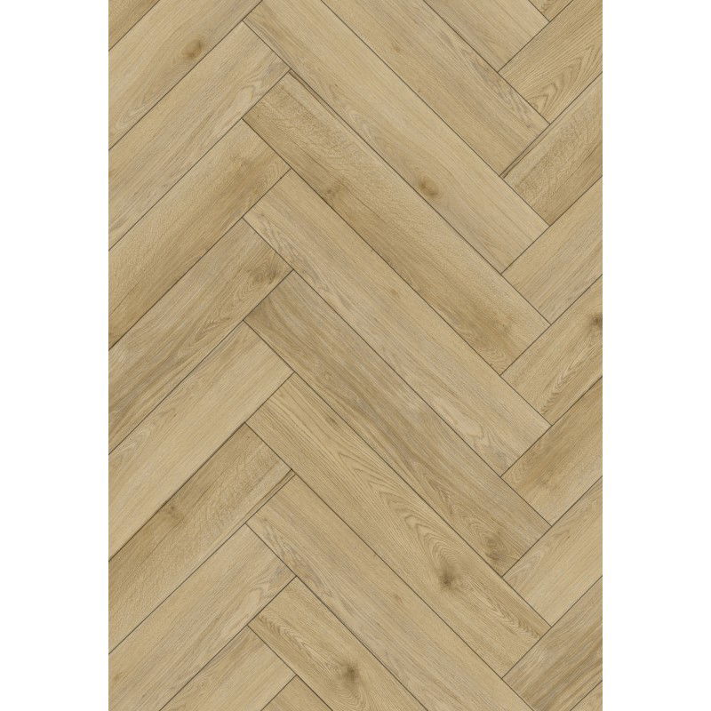 Mexen Charter Oak проба винилови панели рибена кост 635 x 127 mm SPC 6,5 mm, подплата 1,5
