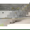 Mexen Omega преносима душ кабина 130 x 70 см, прозрачна, златна + душ кабина Flat - 825-130-070-50-00-4010