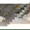 Mexen Omega душ кабина плъзгаща 140 x 70 см, прозрачна, златиста + под на Flat - 825-140-070-50-00-4010