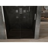 Mexen Omega плъзгащи се душ врати 120 см, графит, хром - 825-120-000-01-40