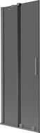 Mexen Velar двукрилен плъзгащ се екран за вана 75 x 150 см, графит, gun metal - 896-075-000-41-95