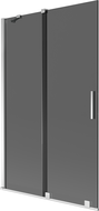 Mexen Velar двукрилен плъзгащ се параван за вана 110 x 150 см, графит, хром - 896-110-000-41-01