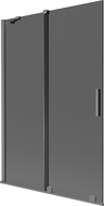 Mexen Velar параван за вана 2-крилен плъзгащ се 120 x 150 см, графит, gun metal - 896-120-000-41-95