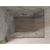 Mexen Omega плъзгаща се душ кабина 110 x 90 см, графит, хром - 825-110-090-01-40