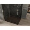 Mexen Omega душ кабина с плъзгащи се врати 120 x 100 см, графит, хром - 825-120-100-01-40