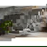 Mexen Omega душ кабина с плъзгащи се врати 130 x 70 см, графит, хром - 825-130-070-01-40