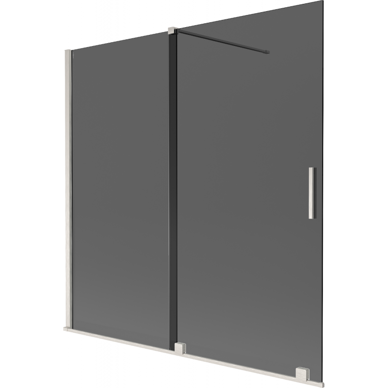 Mexen Velar душ кабина с 2 плъзгащи се крила 160 x 150 см, графит, матов никел - 896-160-000-41-97