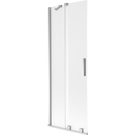 Mexen Velar двукрилен плъзгащ се параван за вана 70 x 150 cm, матов, хром - 896-070-000-31-01