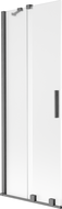 Mexen Velar параван за баня, плъзгащ се, 2-крилен, 70 x 150 cm, замръзнал, четкано сиво - 896-070-000-31-66