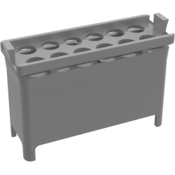 Mexen сифон с филтър за линеен отвод Slim, сив - 1010097