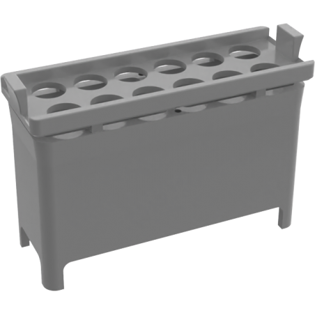 Mexen сифон с филтър за линеен отвод Slim, сив - 1010097