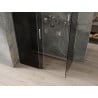 Mexen Omega душ кабина, плъзгаща се 150 x 80 см, графит, хром - 825-150-080-01-40