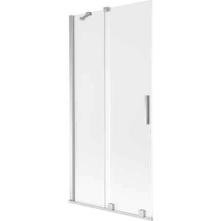 Mexen Velar двукрилен плъзгащ се параван за вана 90 x 150 cm, матирано, хром - 896-090-000-31-01