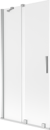 Mexen Velar душ преграда 2-крилен плъзгащ се 90 x 150 cm, матиран, хром - 896-090-000-31-01