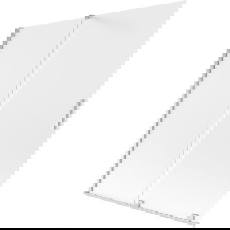 Mexen Velar двукрилен плъзгащ се параван за вана 150 x 150 cm, матирано стъкло, хром - 896-150-000-31-01