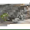 Mexen Omega плъзгаща се душ кабина 100 x 90 см, прозрачна, хром + корито Flat - 825-100-090-01-00-4010