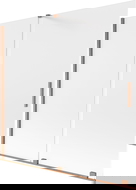 Mexen Velar душ параван, двукрилен плъзгащ се 170 x 150 cm, матиран, четкована мед - 896-170-000-31-65