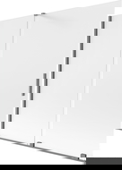 Mexen Velar двукрилен плъзгащ се параван за вана 170 x 150 см, матирано стъкло, gun metal - 896-170-000-31-95