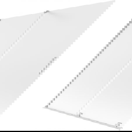 Mexen Velar вана ограда, 2 крила, плъзгаща, 180 x 150 см, матирано стъкло, хром - 896-180-000-31-01