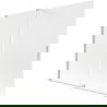Mexen Velar двукрила сгъваема вана 180 x 150 cm, матирано, четка никел - 896-180-000-31-97