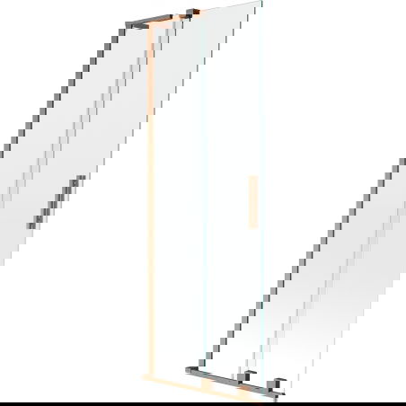 Mexen Velar L параван за вана 2-крила плъзгащ се 75 x 150 см, прозрачен, матирана мед - 896-075-003-01-65