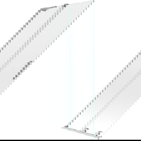 Mexen Velar L душ параван 2-крилен плъзгащ се 85 x 150 cm, прозрачен, хром - 896-085-003-01-01