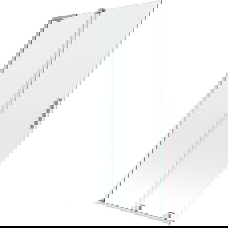 Mexen Velar L параван за вана, плъзгащ се с 2 крила 100 x 150 см, прозрачен, хром - 896-100-003-01-01