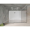 Mexen Omega разтегателна душ кабина 120 x 90 см, прозрачна, хром + поддушово