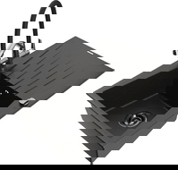 Mexen Cesar гранитна кухненска мивка с една камера с отцедник и кухненски