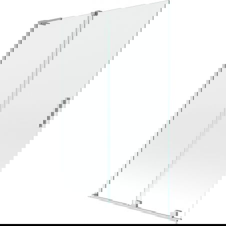 Mexen Velar L двукрилен плъзгащ се параван за вана 120 x 150 см, прозрачен, хром - 896-120-003-01-01