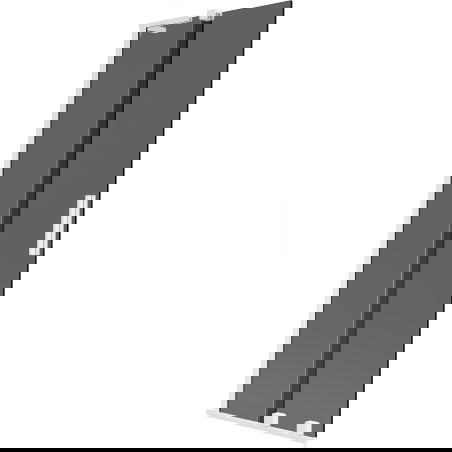 Mexen Velar L параван за вана, 2-крилен плъзгащ, 70 x 150 см, графит, бял - 896-070-003-41-20