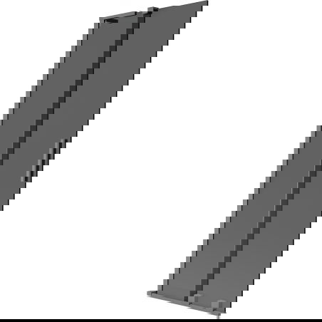 Mexen Velar L параван за вана с 2 крила, плъзгащ се 75 x 150 cm, графит, gun metal - 896-075-003-41-95