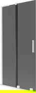 Mexen Velar L вана душ параван 2-крилен плъзгащ се 90 x 150 cm, графит, бял - 896-090-003-41-20